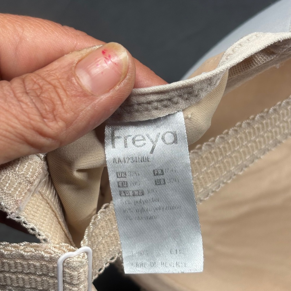 Freya Idol Underwire Balcony 32G T-Shirt Bra Nude Beige Tan AA4234NUE EUC - Picture 4 of 7
